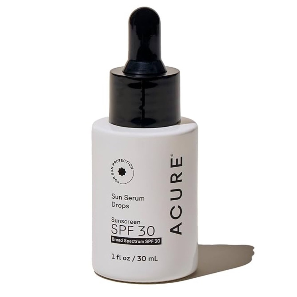 ONLY 1! Acure Sun Serum Drops SPF30 Sunscreen ☀️ NEW IN BOX